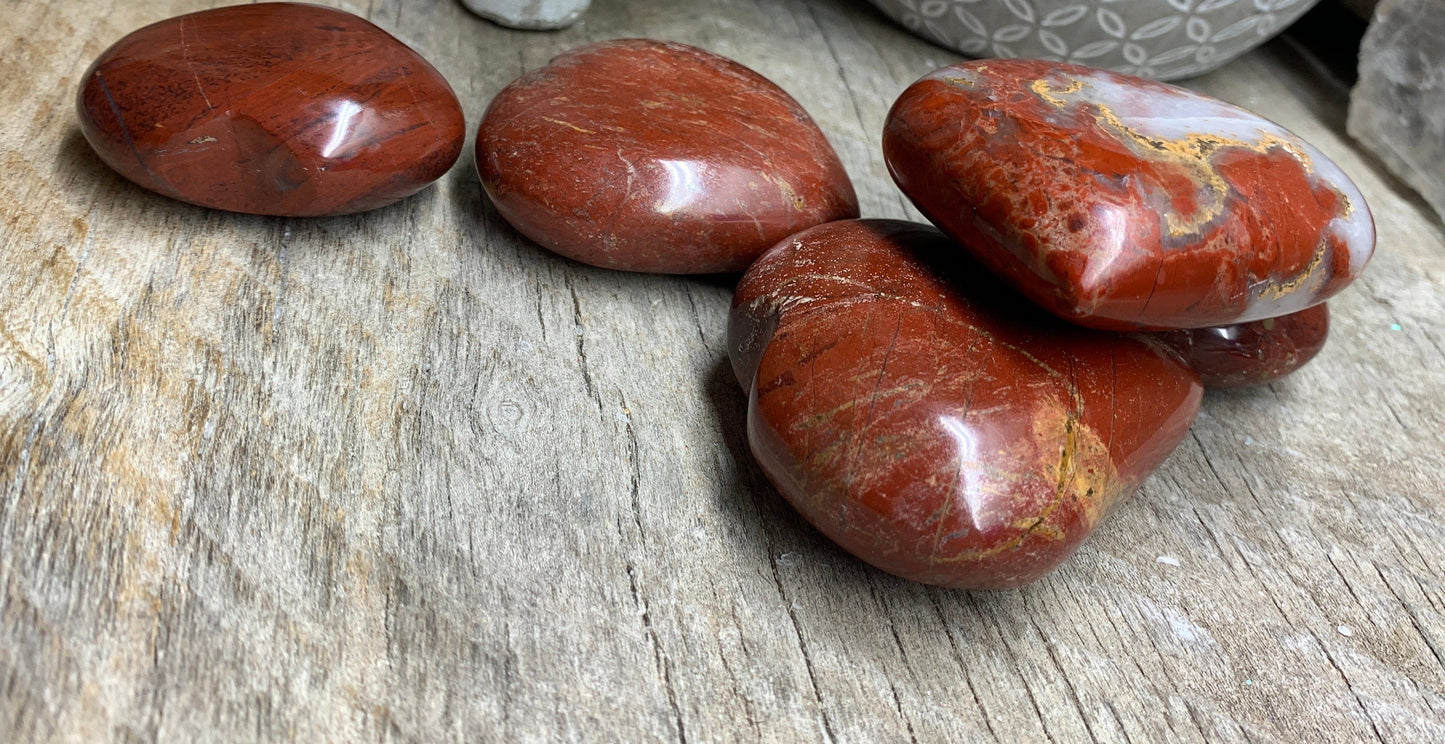 Red Jasper Heart (Approx. 2” - 2 1/2") 0582