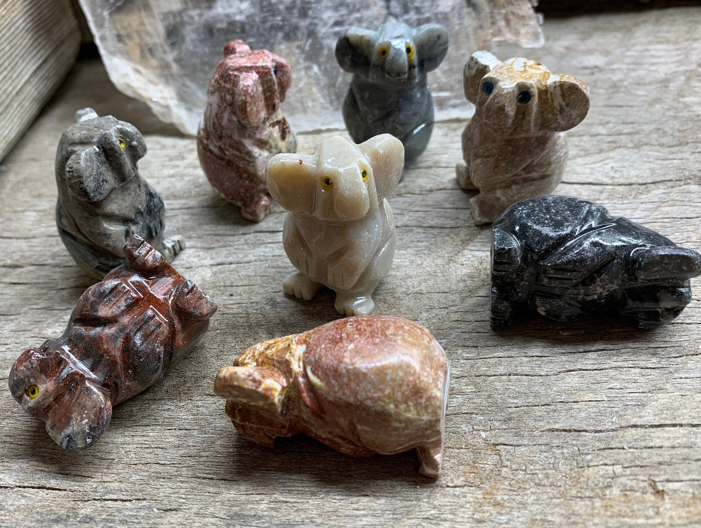 Koala Carved Soapstone 0785