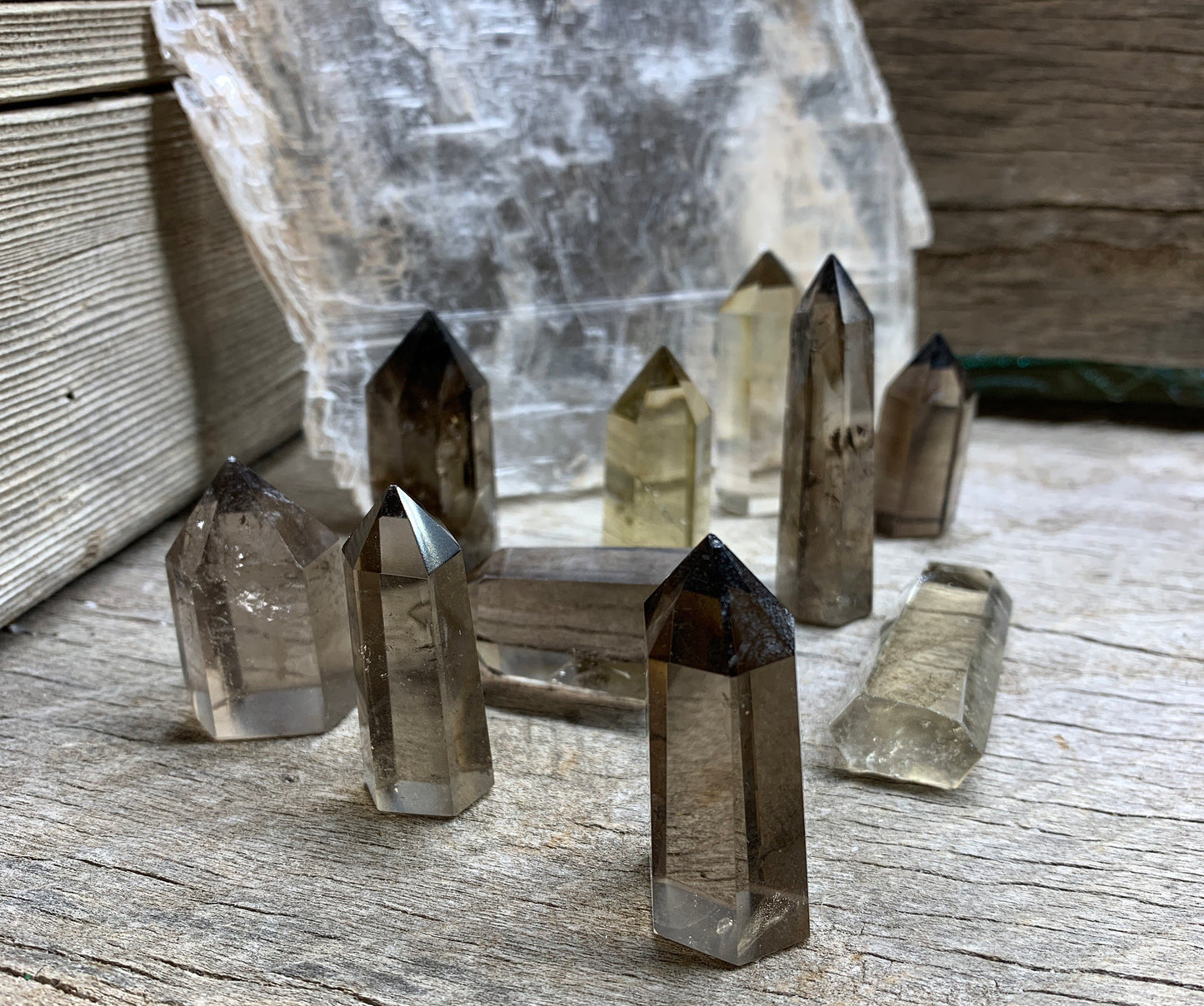 Smoky Quartz Obelisk, Clarity 0894 (1 1/4”- 2 1/4”)