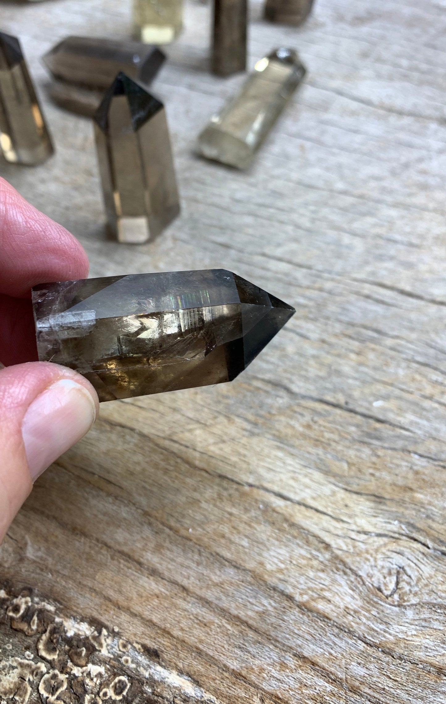 Smoky Quartz Obelisk, Clarity 0894 (1 1/4”- 2 1/4”)