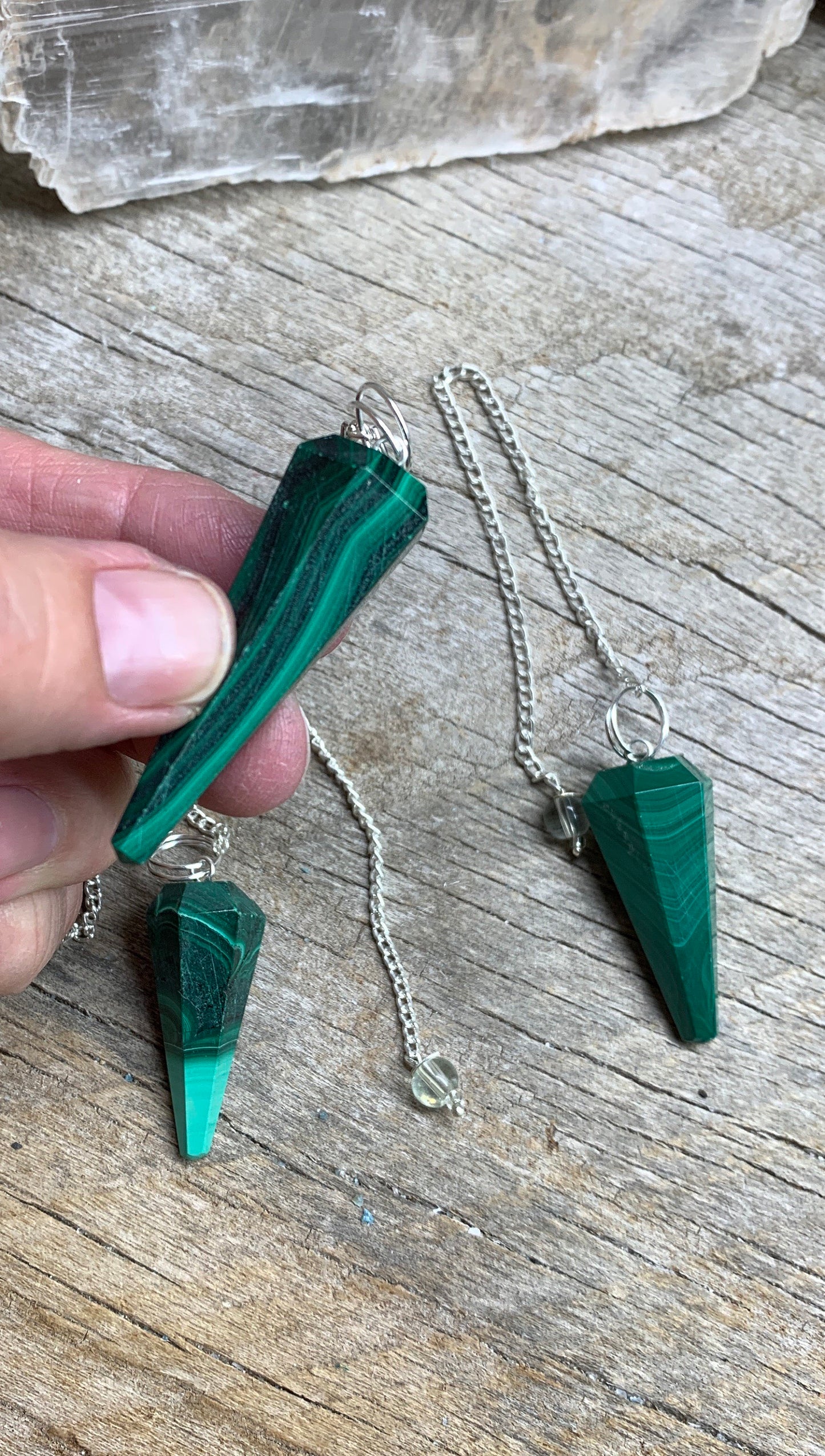 Malachite Pendulum 0930