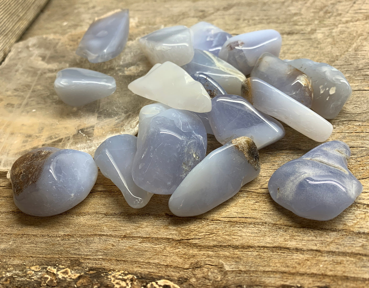 Blue Chalcedony Polished BIN-1471 (1 1/2”- 2”)