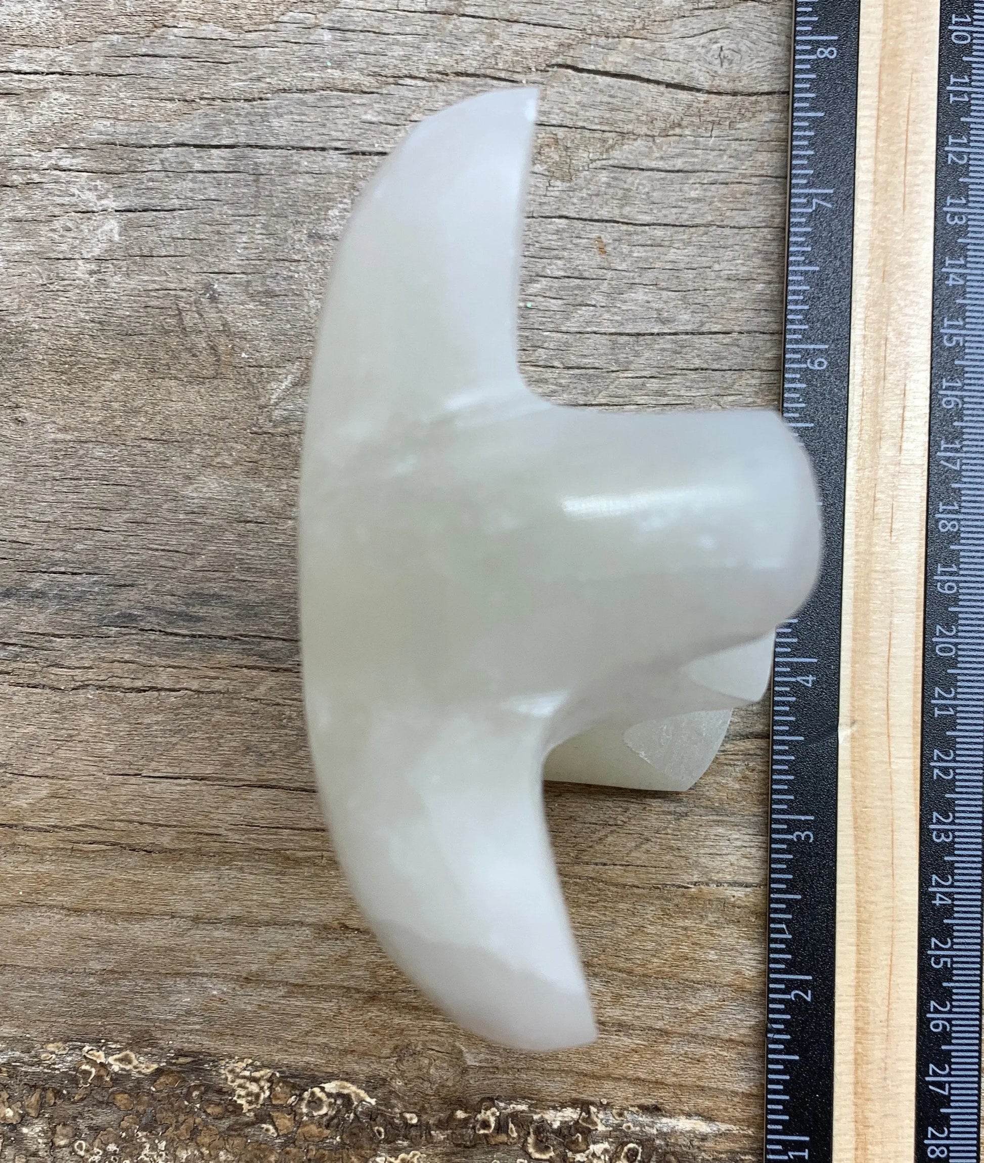 Carved Selenite Angel 4 1/4” S-0071 Shop Wholesale Crystals