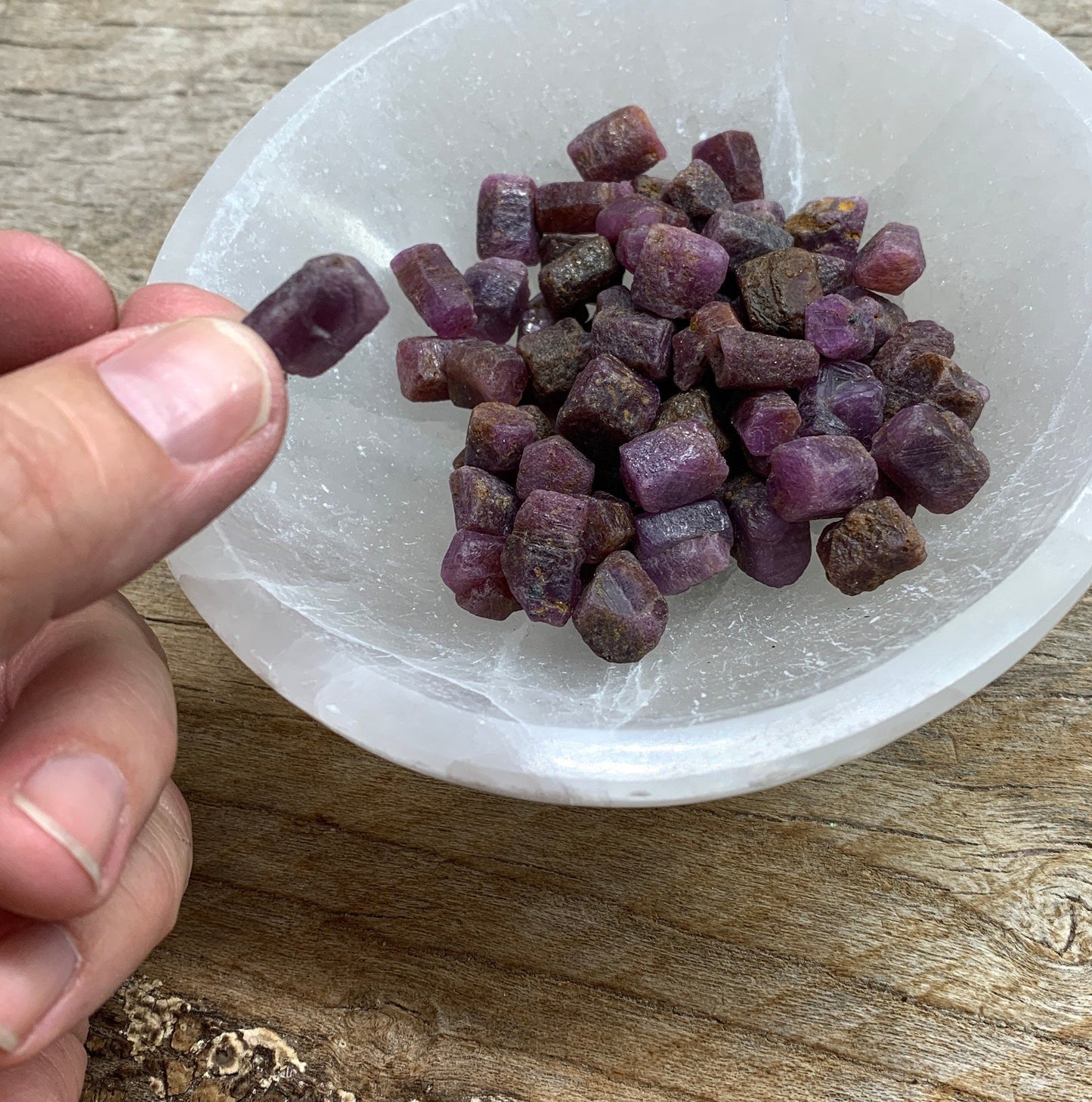 Natural Ruby Crystal, Very Small 0455 (1/4”- 1/2”)