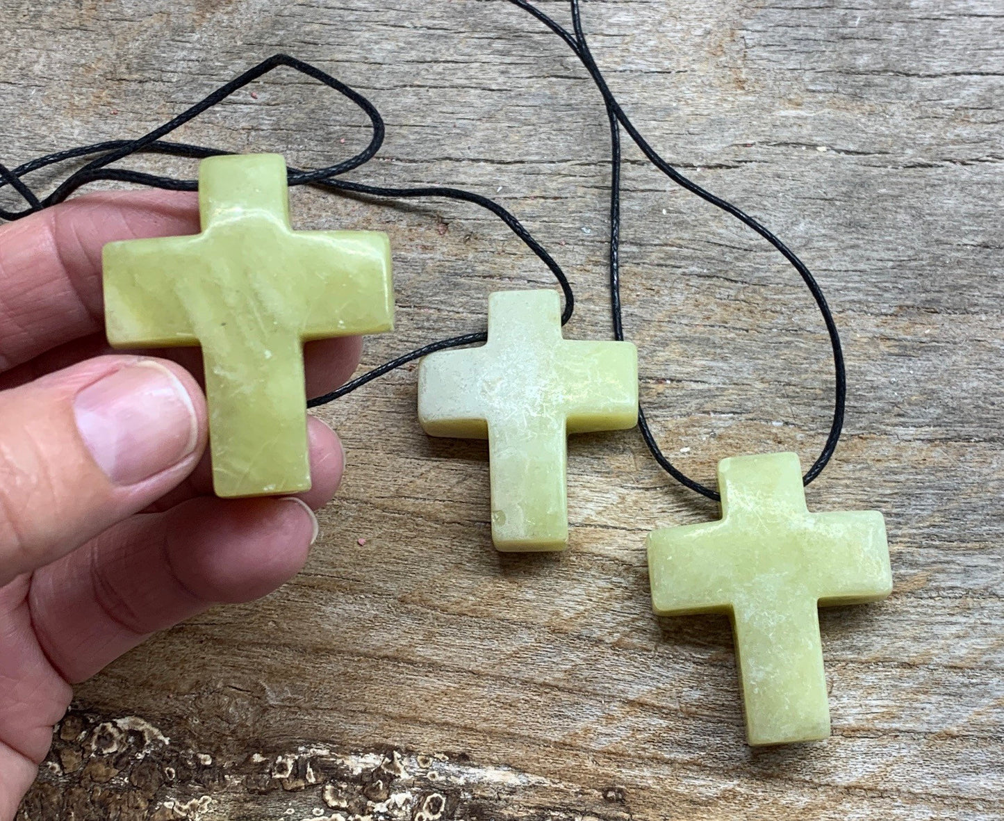 Serpentine Cross Necklace 1142