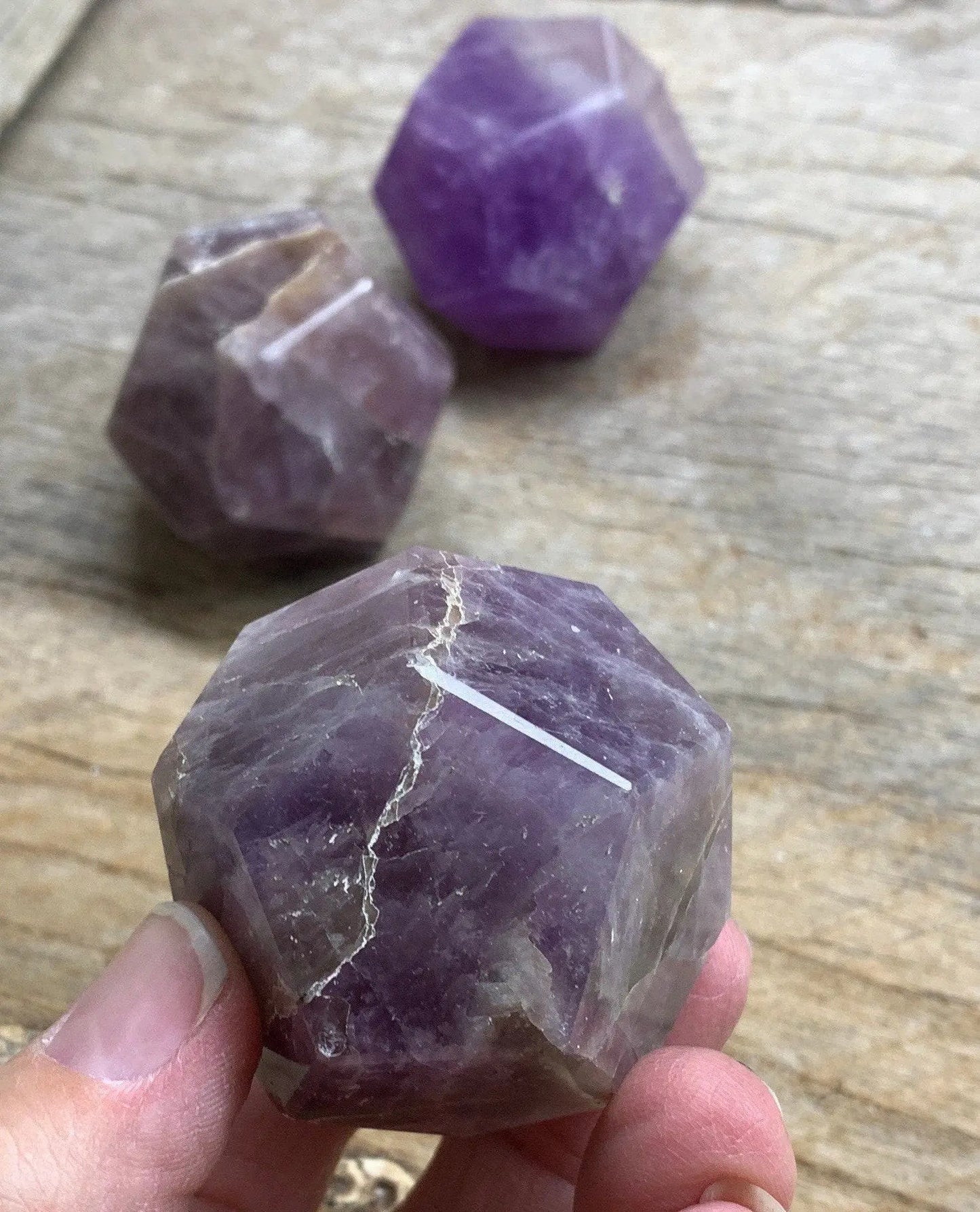 Amethyst Dodecahedron 0044 (Approx 45mm) Shop Wholesale Crystals