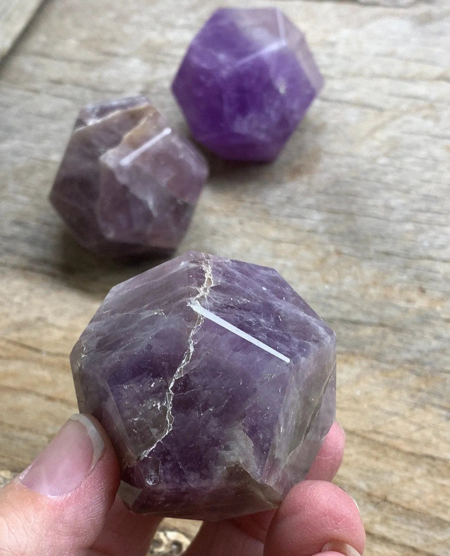 Amethyst Dodecahedron 0044 (Approx 45mm) Shop Wholesale Crystals