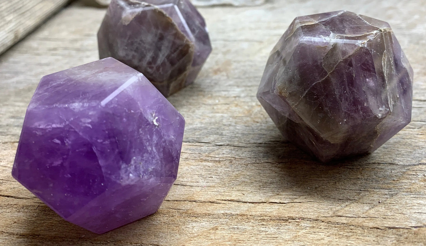 Amethyst Dodecahedron 0044 (Approx 45mm) Shop Wholesale Crystals
