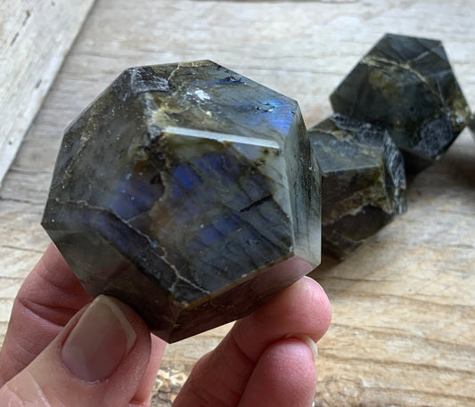 Labradorite Dodecahedron (Approx. 45-55 mm) 1469