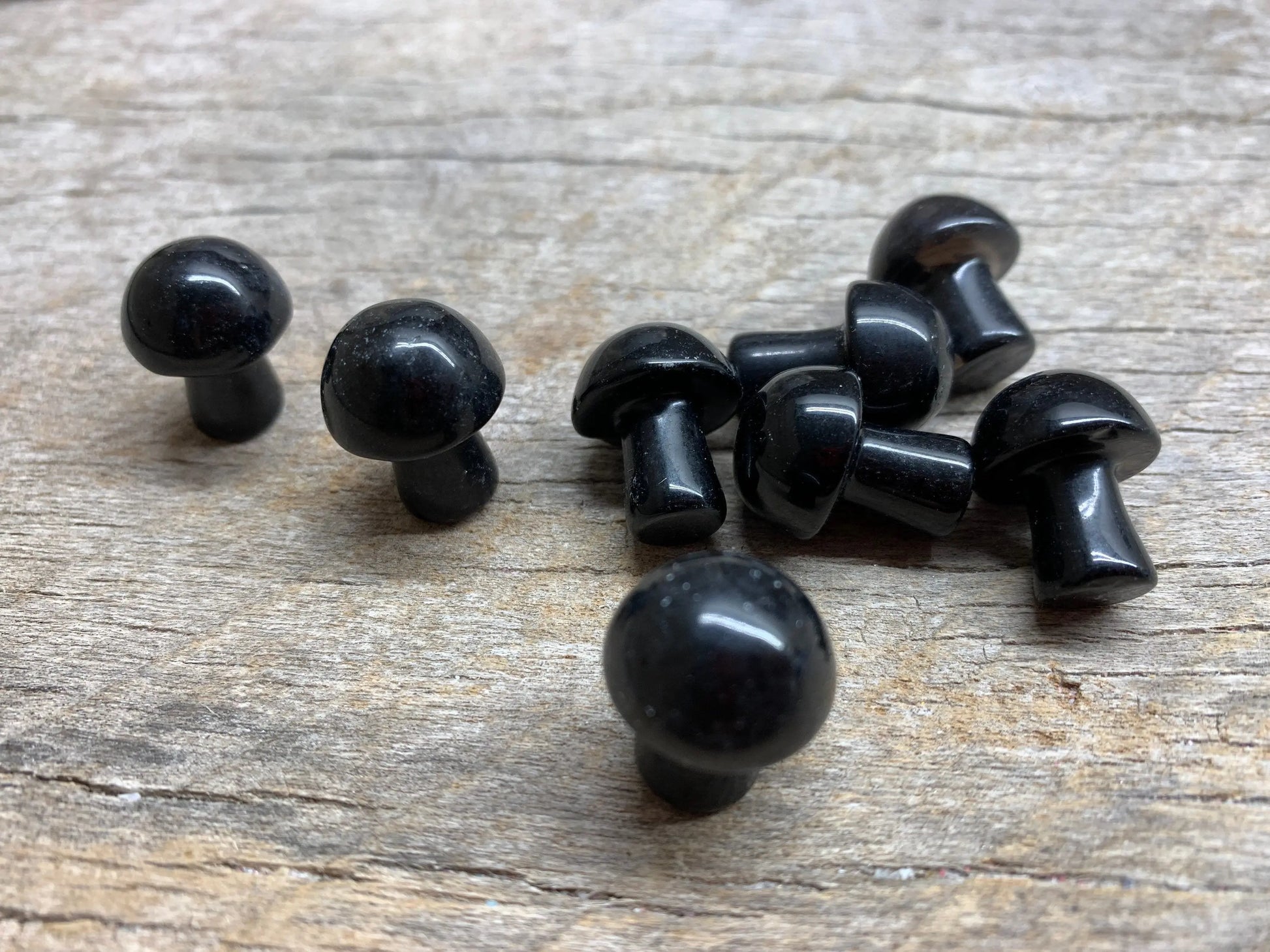 Black Obsidian Mushroom 0024 Shop Wholesale Crystals