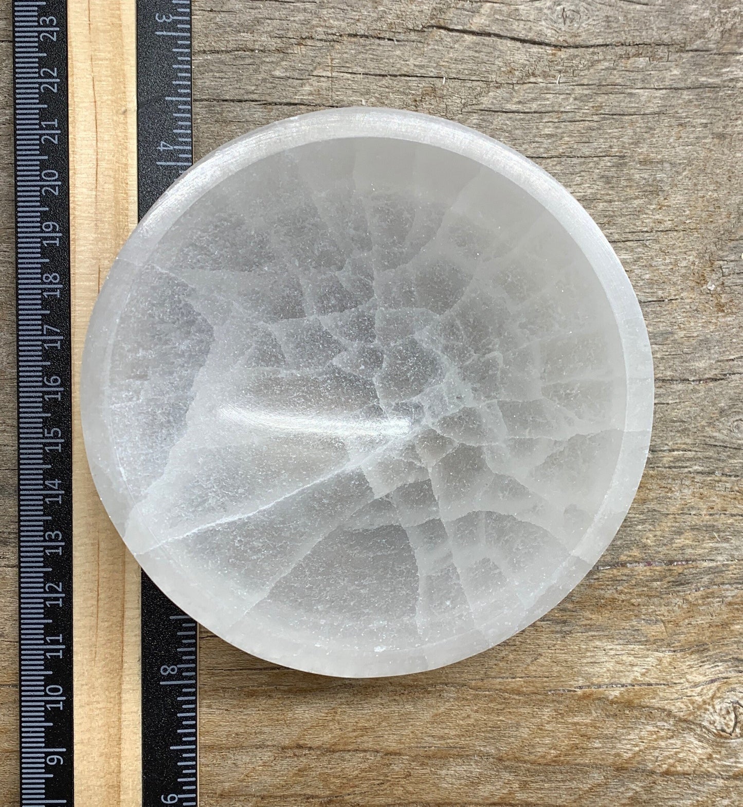 Selenite Bowl 3 3/5” S-0043