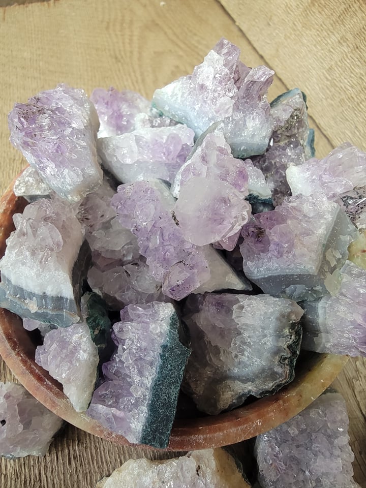 Amethyst Cluster, Natural, Beautiful, Raw (Approx 3/4”-1 1/4”) 1291