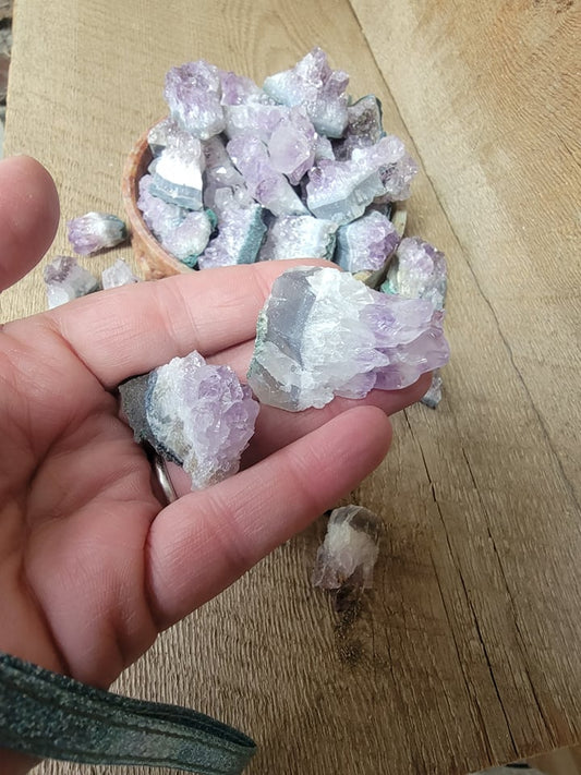 Amethyst Cluster, Natural, Beautiful, Raw (Approx 3/4”-1 1/4”) 1291