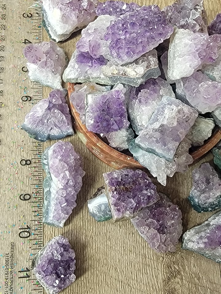 Amethyst Cluster, (Approx 1 - 1 1/2") 1290