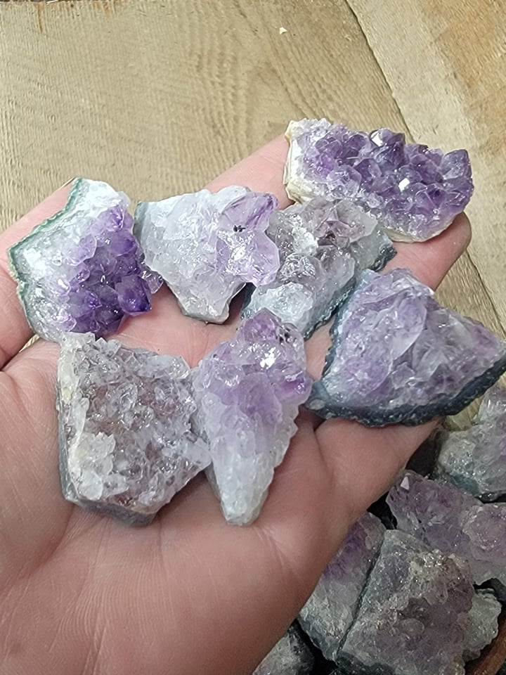 Amethyst Cluster, (Approx 1 - 1 1/2") 1290