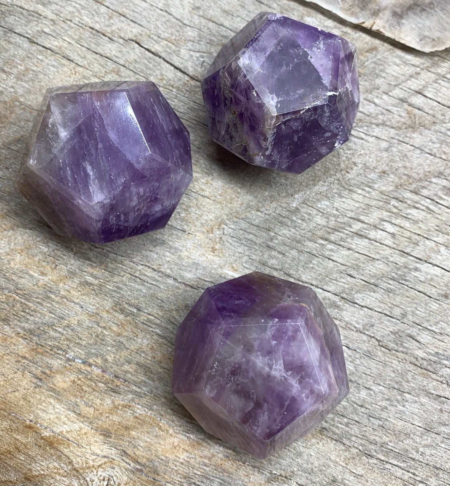 Amethyst Dodecahedron 1493 (Approx 50mm- 60mm)