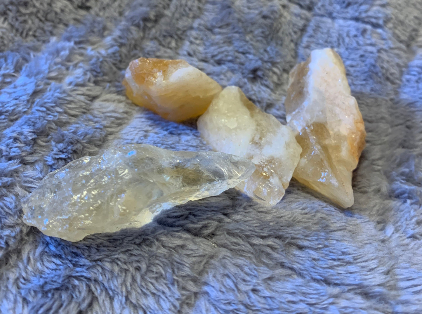 Citrine Raw, Crystal Point (Approx 1.5" - 2") 1220