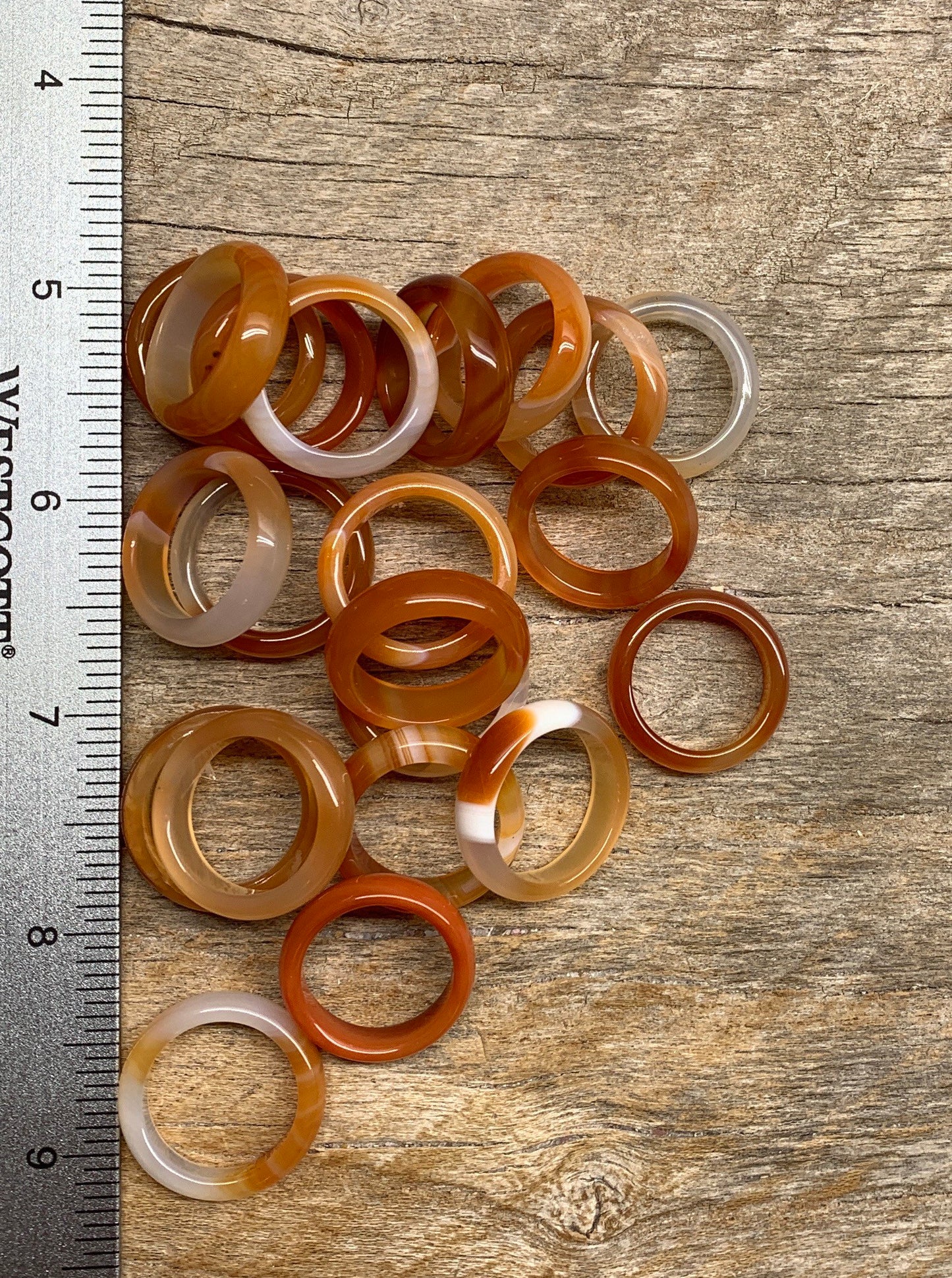 Carnelian Agate Ring Size 7 RNG-0004