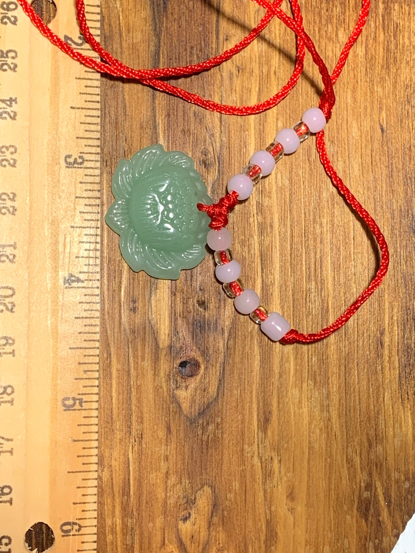 Jade lotus Necklace       NCK-0068