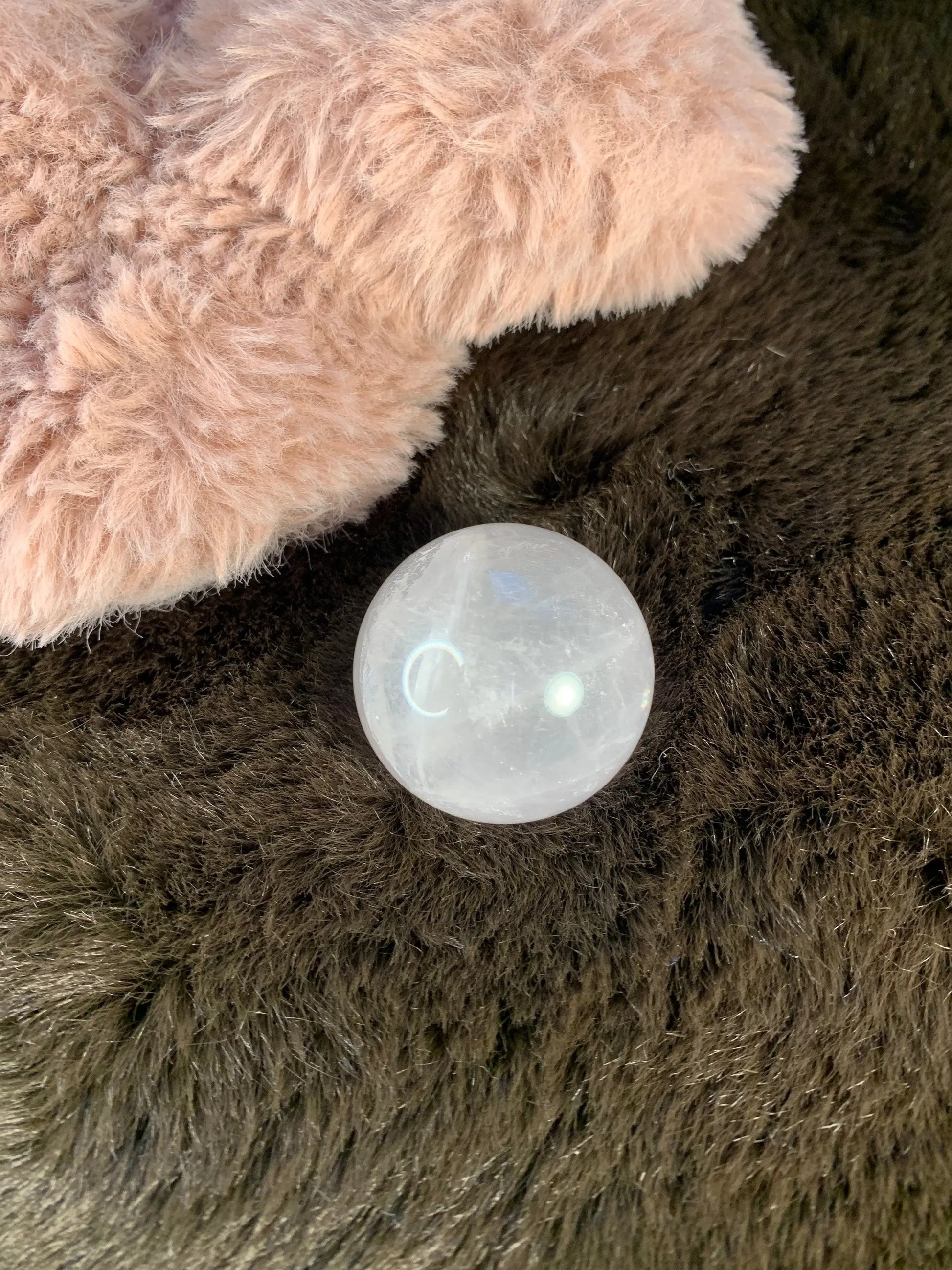Rose Quarts Sphere 30-40mm, Heart Healing, Self Care, Gift Item 0250 Shop Wholesale Crystals