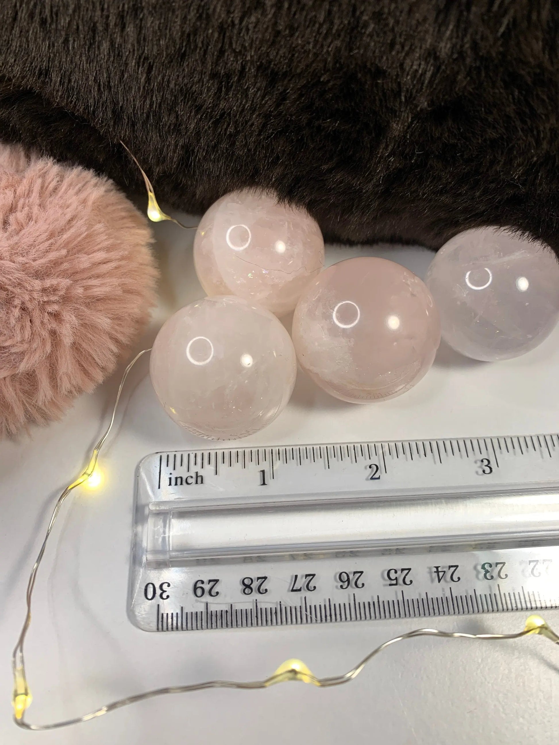 Rose Quarts Sphere 30-40mm, Heart Healing, Self Care, Gift Item 0250 Shop Wholesale Crystals