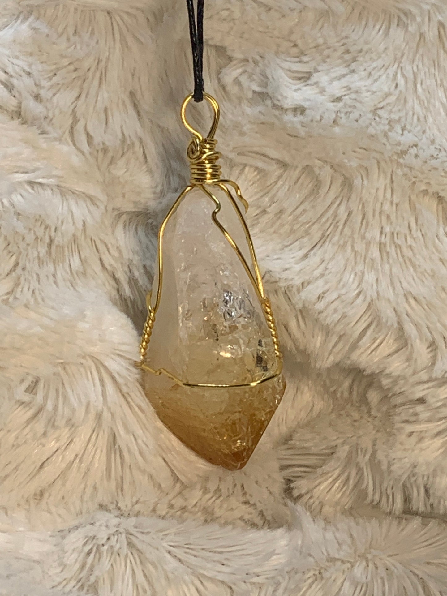 Citrine Necklace NCK-0067