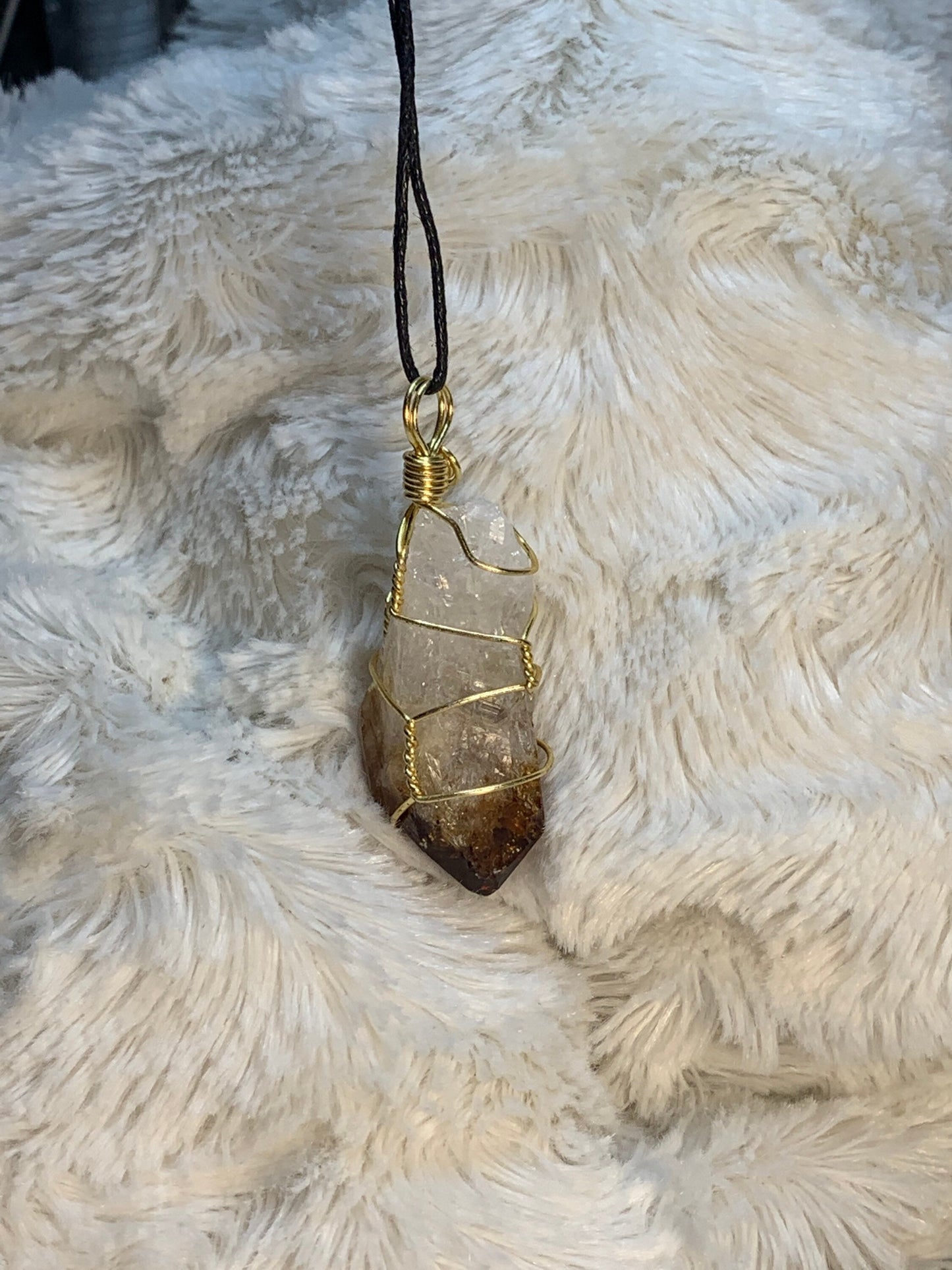 Citrine Necklace NCK-0067