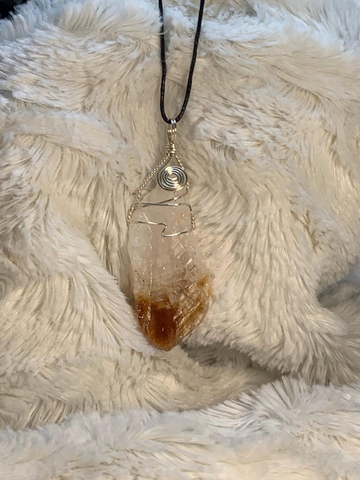 Citrine Necklace NCK-0067