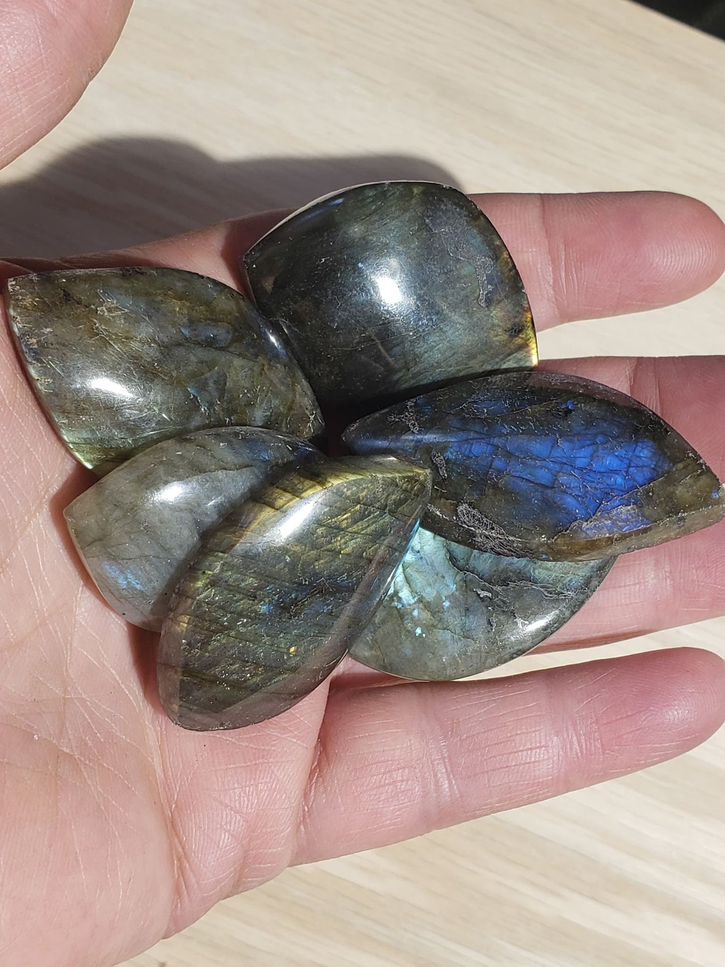 Labradorite Cabochon (XLarge, Approx. 1 1/2" - 1 3/4") 0232-D