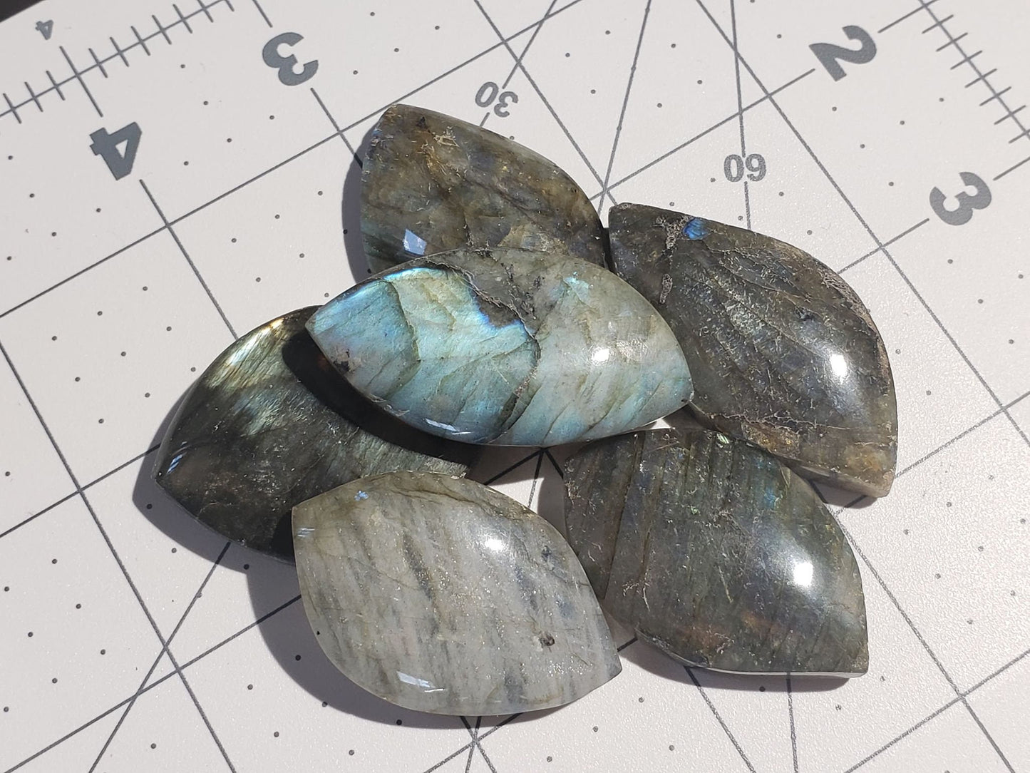 Labradorite Cabochon (XLarge, Approx. 1 1/2" - 1 3/4") 0232-D