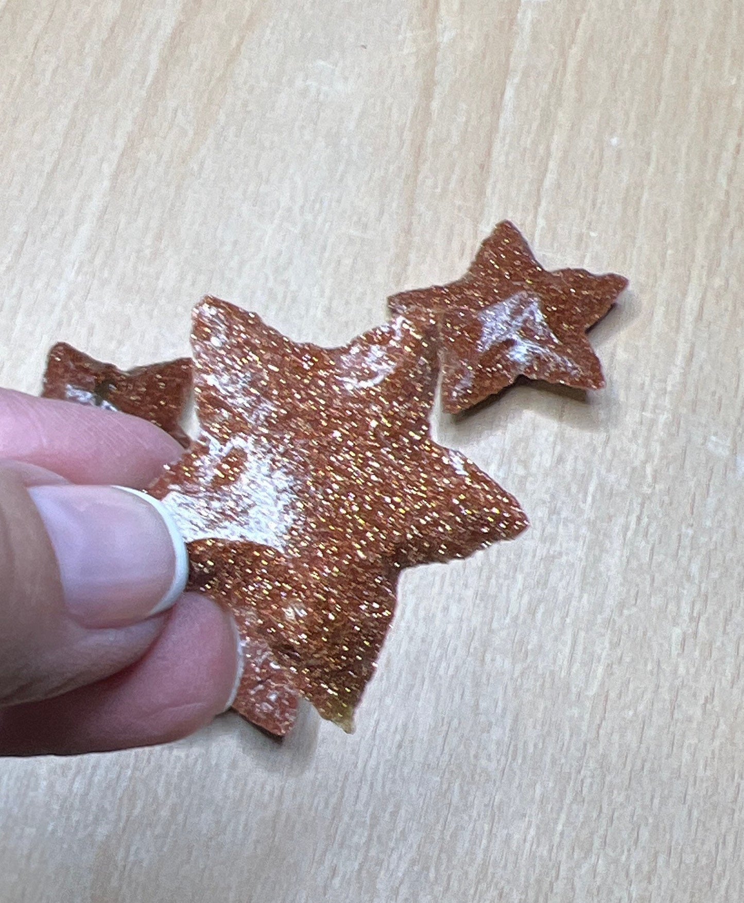 Goldstone Knapped Star 1338 (Approx. 1 1/4”- 1 5/8”)