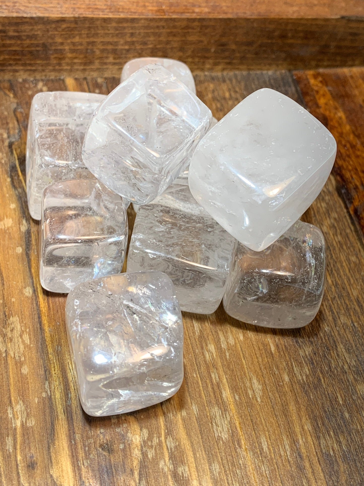 Clear Quartz Cube Polished (Approx. 5/8" - 1") 0082