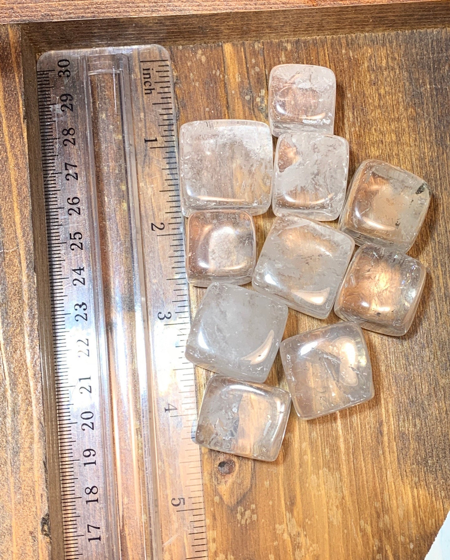 Clear Quartz Cube Polished (Approx. 5/8" - 1") 0082