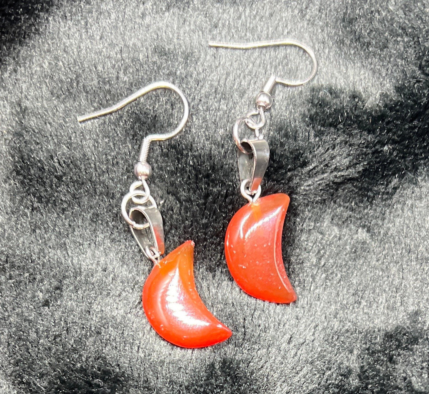 Carnelian Agate Earrings EAR-0068