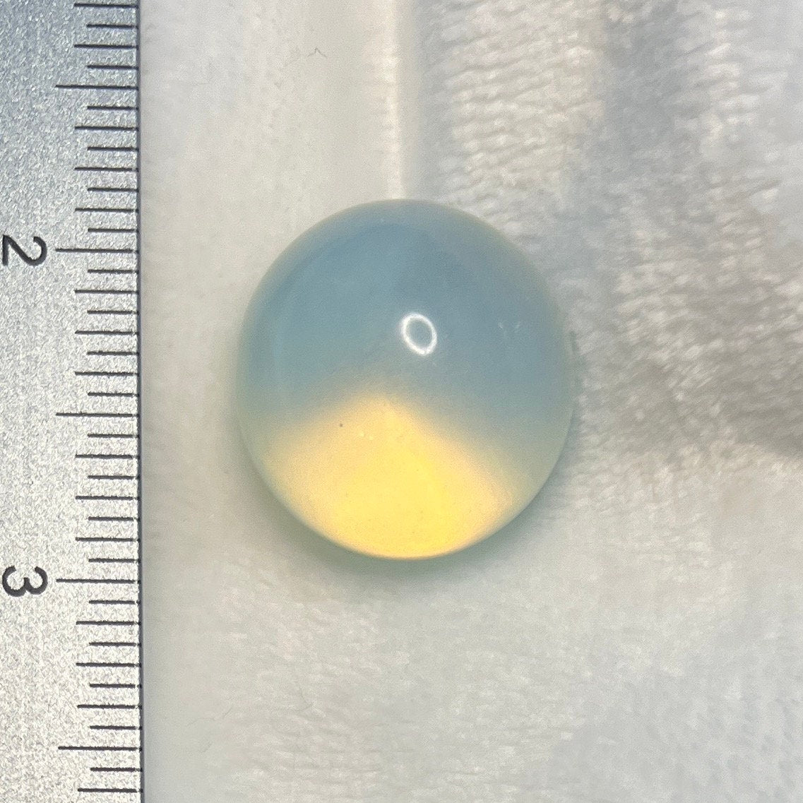 Opalite Sphere Small (Approx. 7/8" - 1 1/8") Polished Stone for Crystal Grid,  Craft Supply 0415