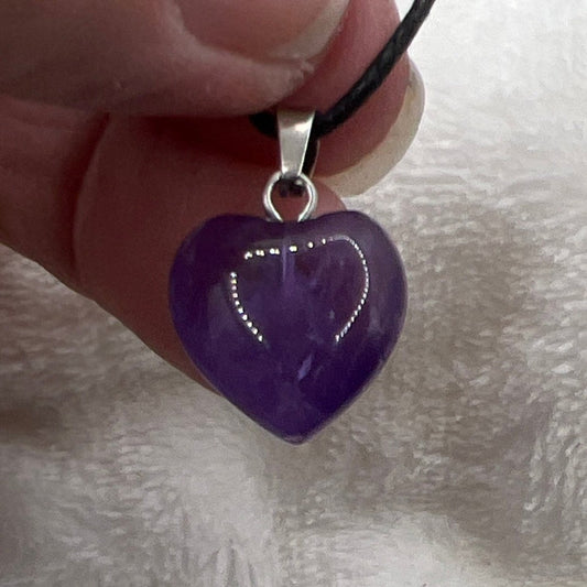 Amethyst Heart Necklace NCK-2680