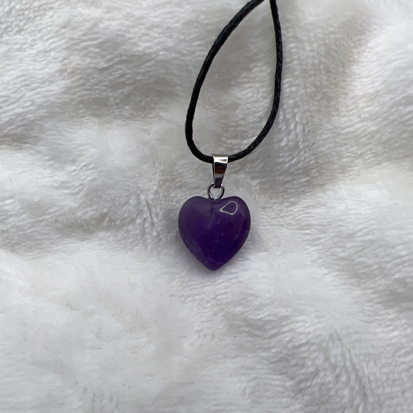 Amethyst Heart Necklace NCK-2680