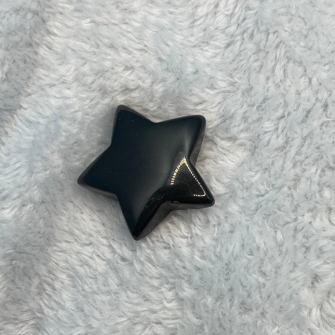 Black Obsidian Star (Approx. 1 1/4") 0147