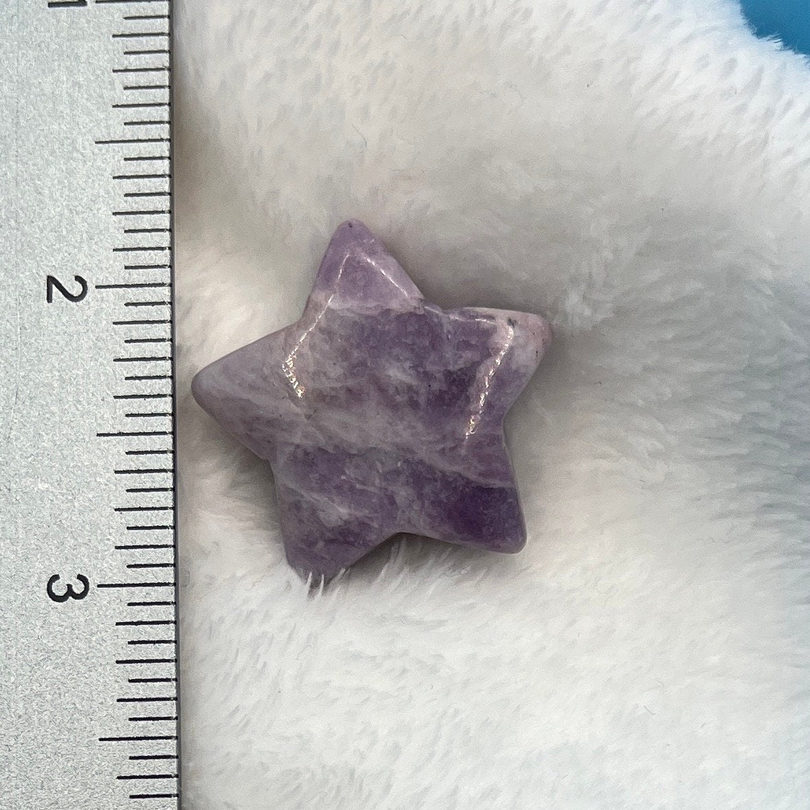 Lepidolite Star (Approx. 1 1/4") 0207