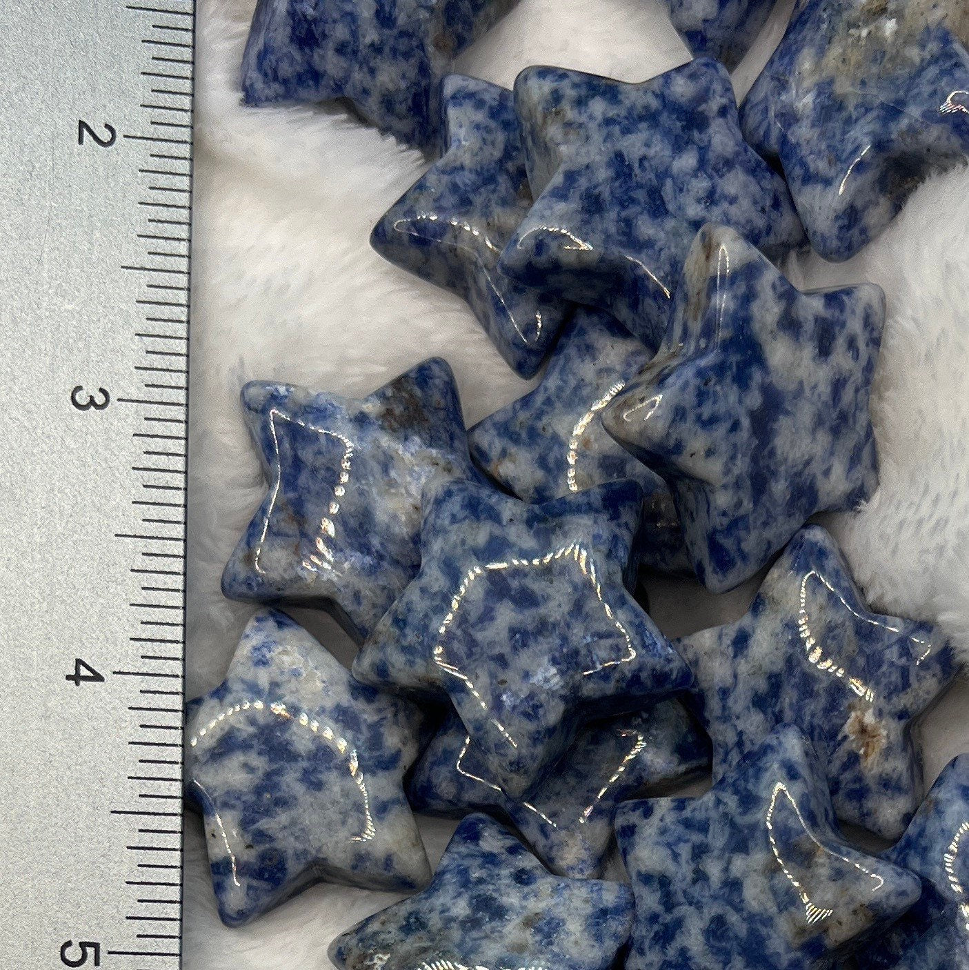 Sodalite Star 0211 (Approx. 1 1/4”)