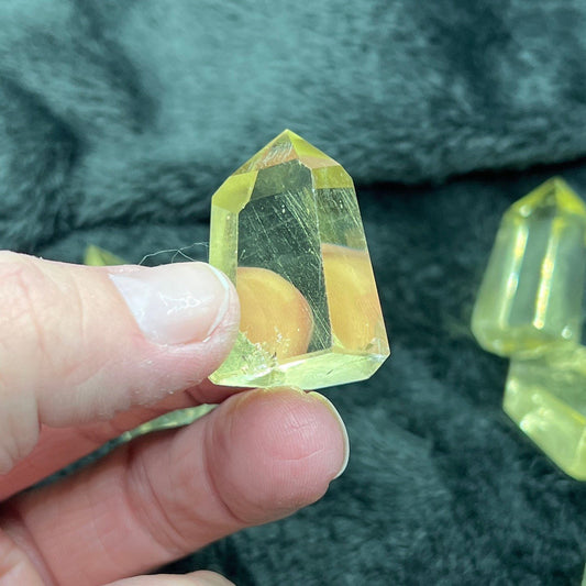 Citrine Crystal Obelisk 0337 (Approx. 1”- 1 1/2”)