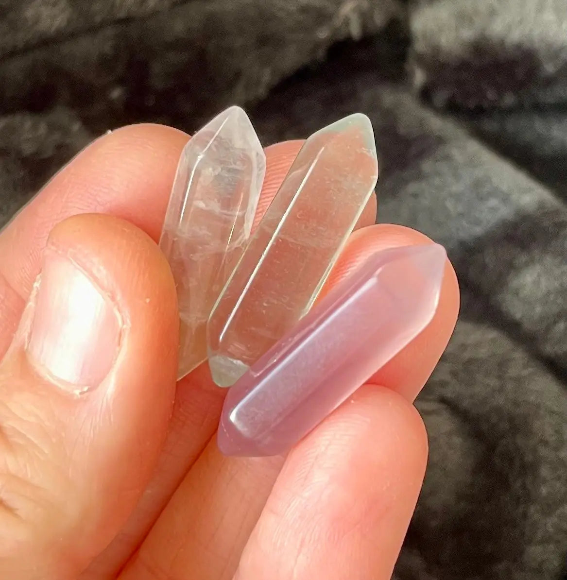 Fluorite Double Point, Double Terminated Crystal (Approx. 1 1/8") T-0086 Shop Wholesale Crystals