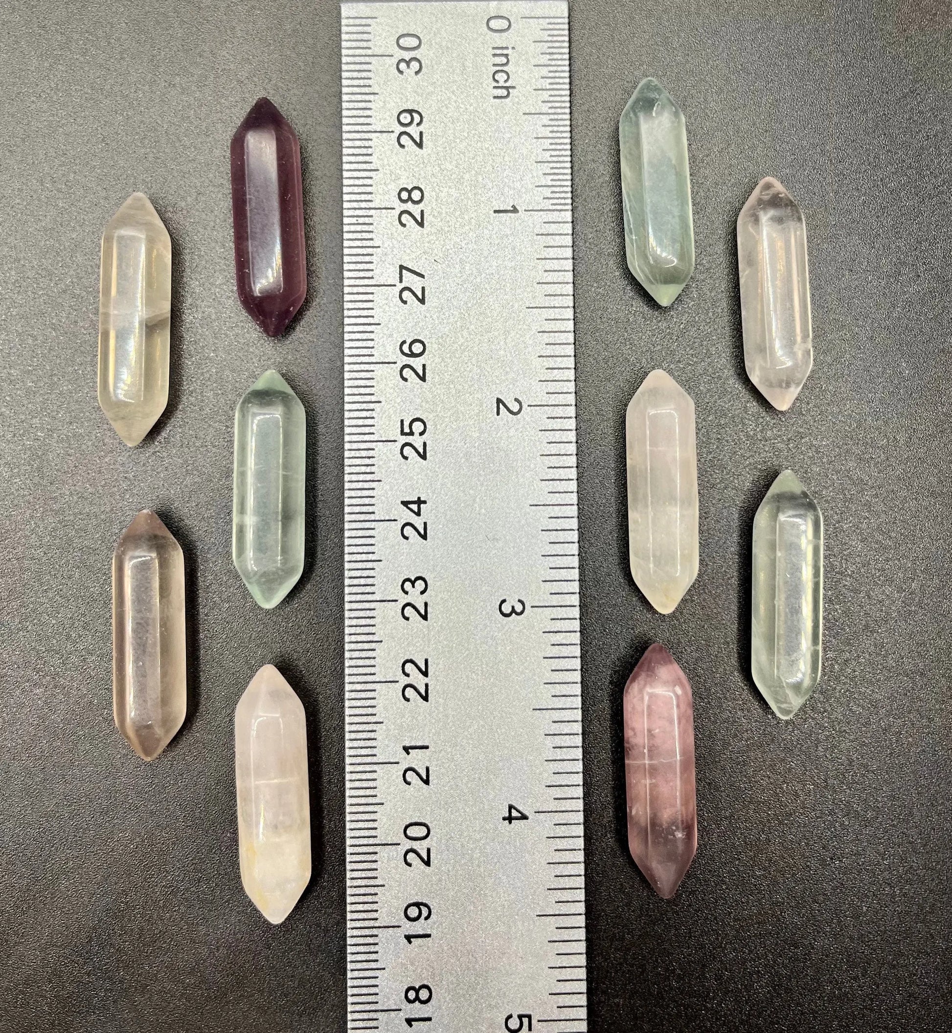 Fluorite Double Point, Double Terminated Crystal (Approx. 1 1/8") T-0086 Shop Wholesale Crystals