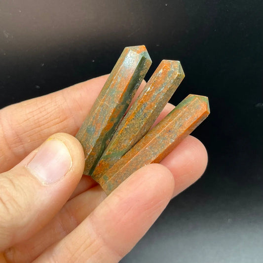 River Jasper Obelisk, Small  (Approx. 1 3/8” - 1 5/8”) 0863 Shop Wholesale Crystals