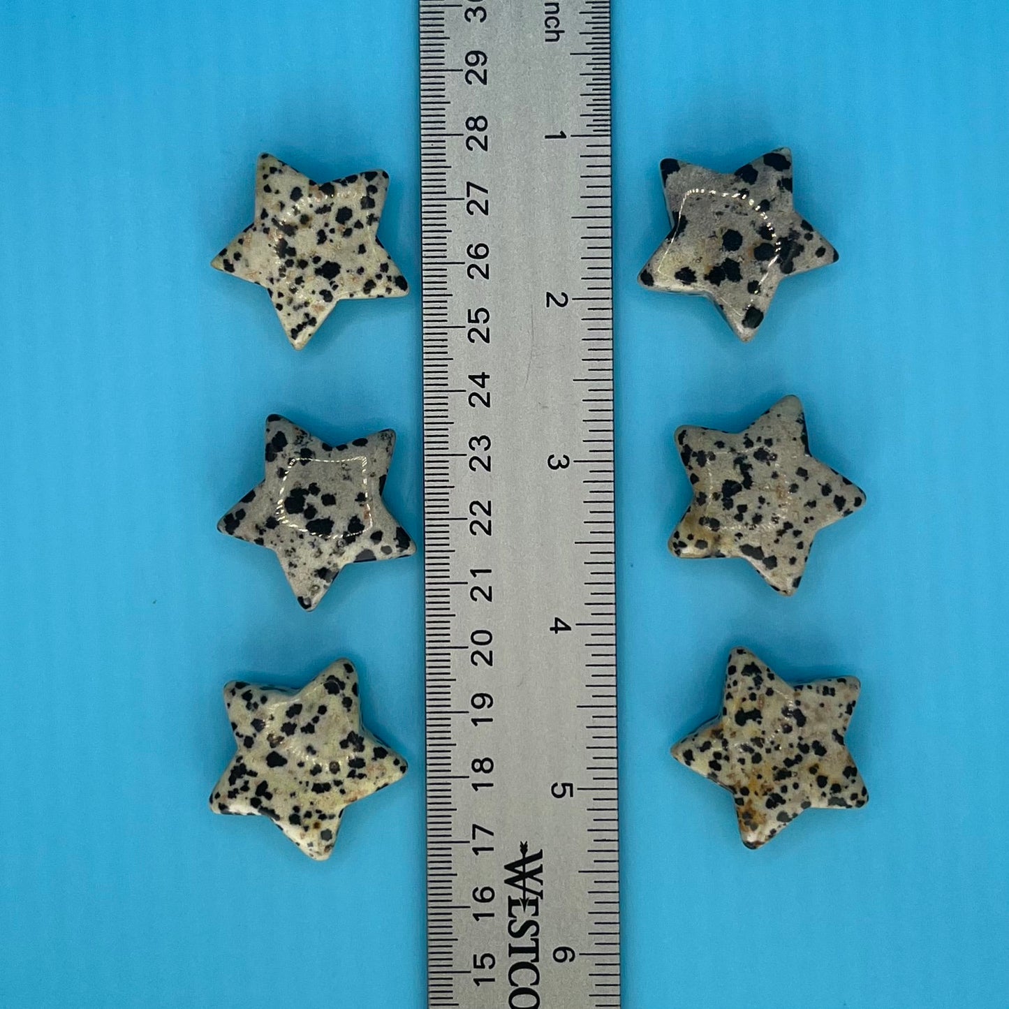 Dalmatian Jasper Star (Approx. 1 1/4”) 0104