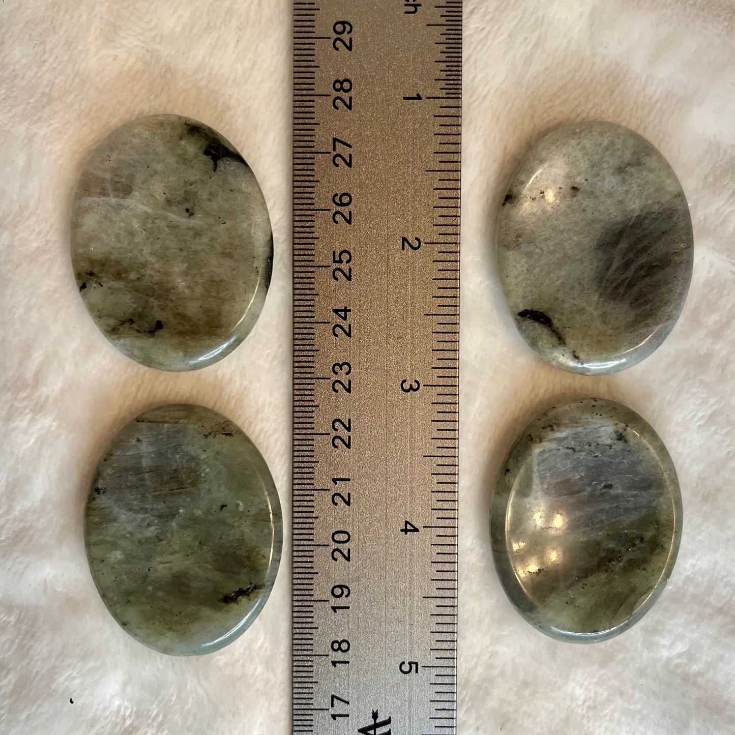 Labradorite Worry Stone (Approx. 1 3/8”-1 3/4”) 1395