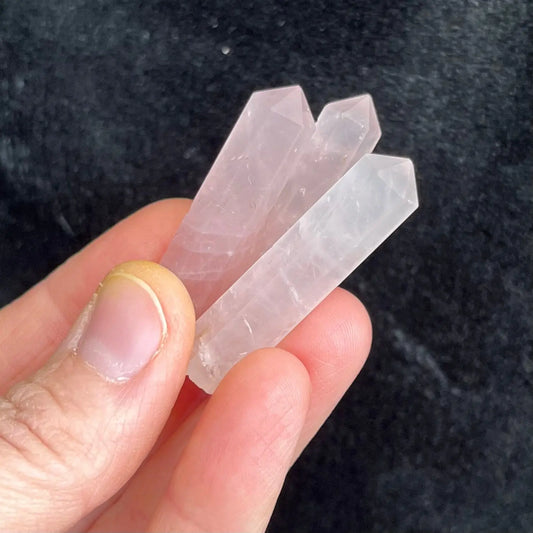 Rose Quartz Obelisk, (Approx. 1 3/8”-1 5/8") 0868 Shop Wholesale Crystals