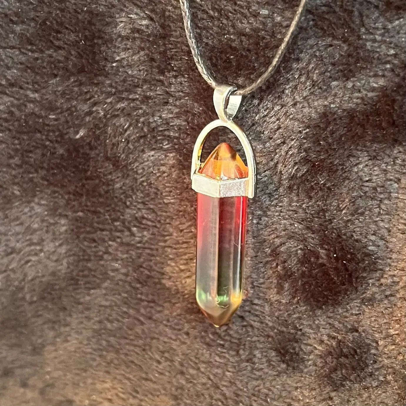 Rainbow Quartz Point Necklace NCK-2695 Shop Wholesale Crystals