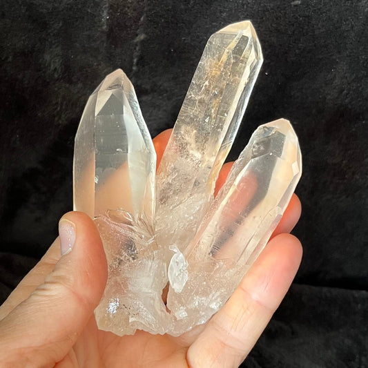 Lemurian Seed Quartz Crystal, Natural (Approx. 3 1/4”-4 1/2”) 1318