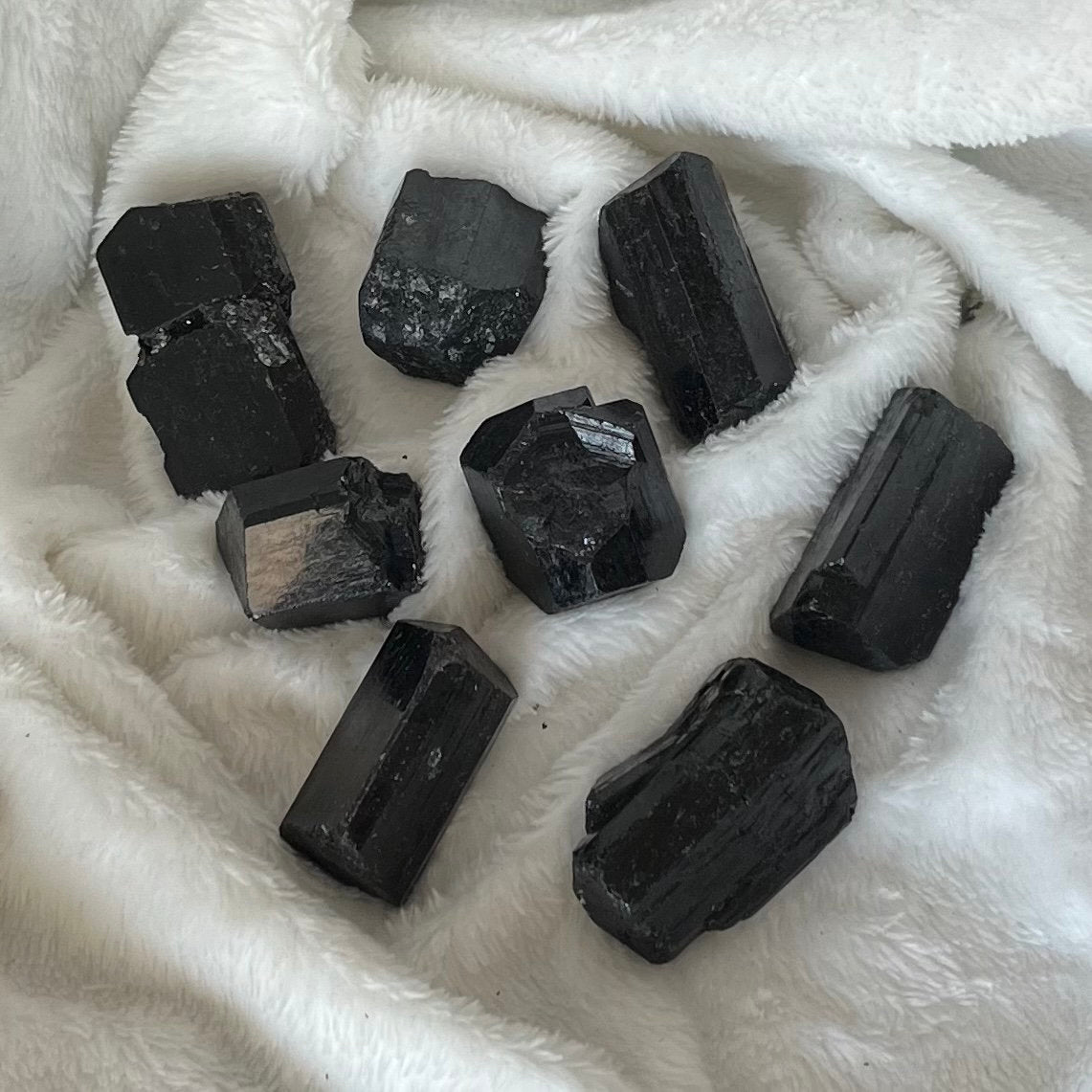 Black Tourmaline Crystal (Approx. 1 1/2" - 1 3/4") 0453